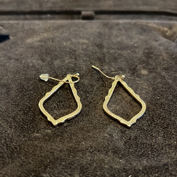 Kendra Scott rose gold earrings - Picture 2 of 2